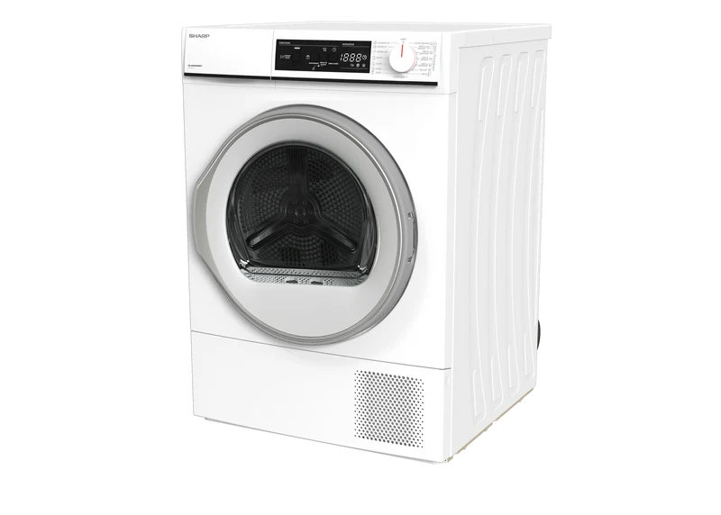 SHARP KD-NHA8S6GW21-BX Freestanding Tumble Dryer 8 kg A++ with Heat Pump Technology