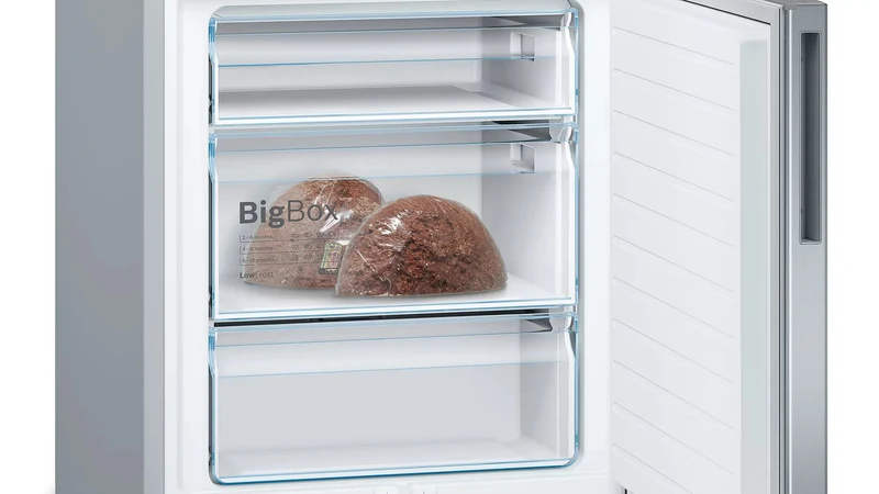 Bosch KGE49AICA Kühl-Gefrierkombination 419L Edelstahl LowFrost