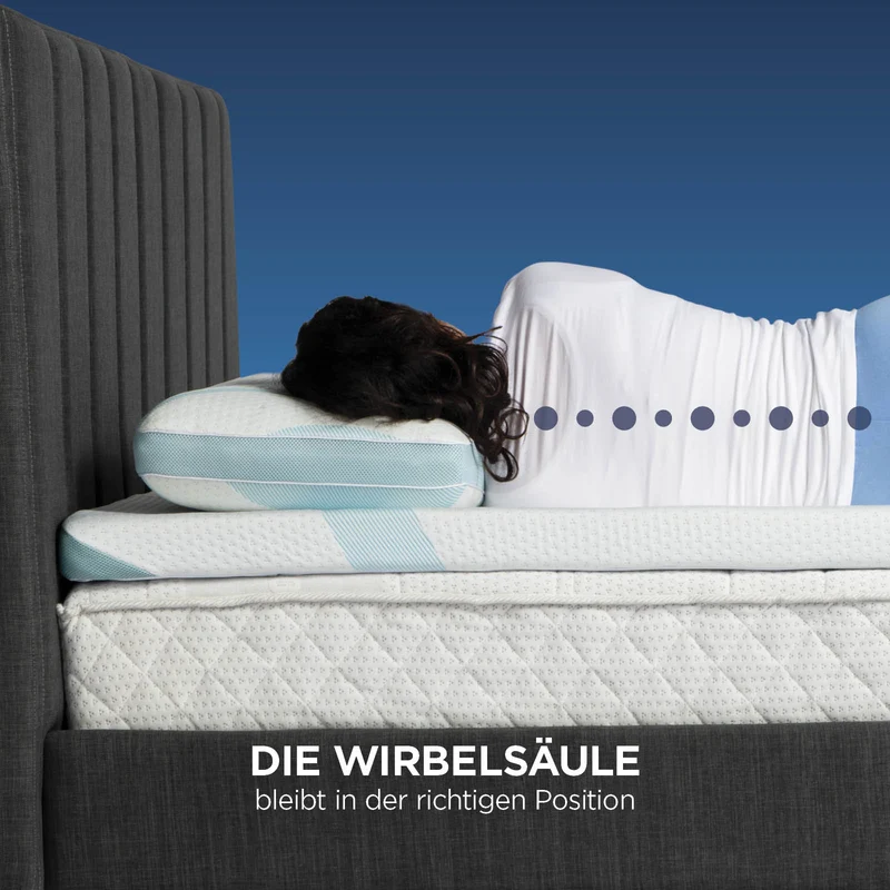 2 x Vitapur MemoSilver Premium Fresh Kissen mit Kühleffekt – 40 x 60 cm