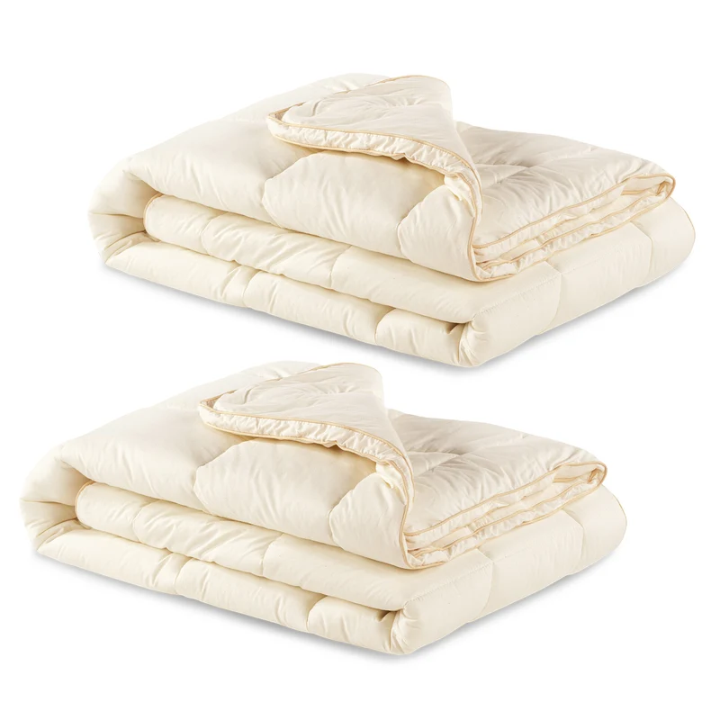 2 x Vitapur Winterbettdecke mit natürlichen Bambusfasern