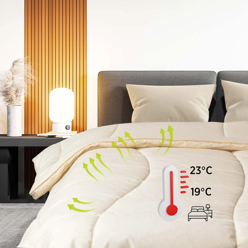 2 x Bettdecke Bamboo Summer mit Bambusfasern