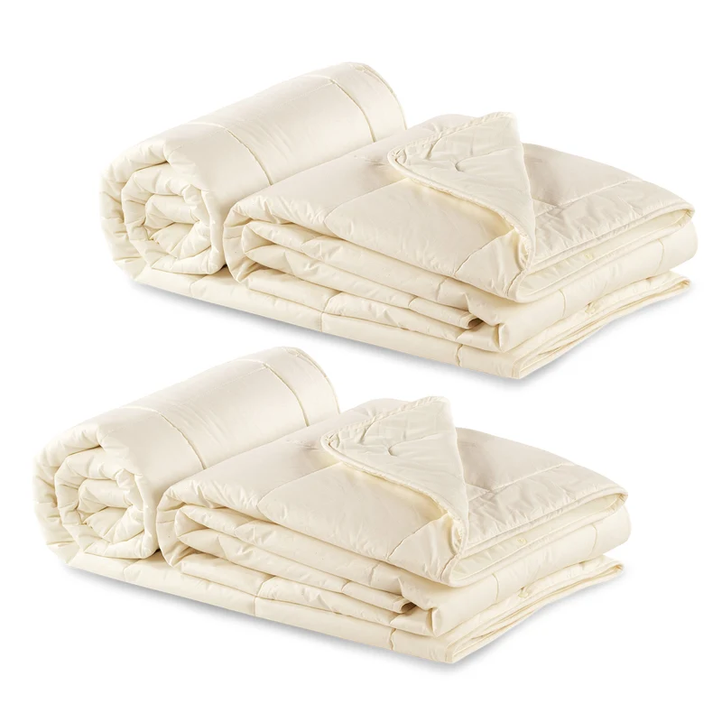 2 x Bettdecke Vitapur Bamboo 4 Jahreszeiten mit Bambusfasern