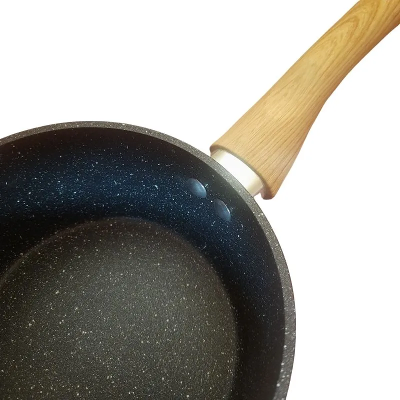 Granite Stone Milk Pot with Spout 16 CM