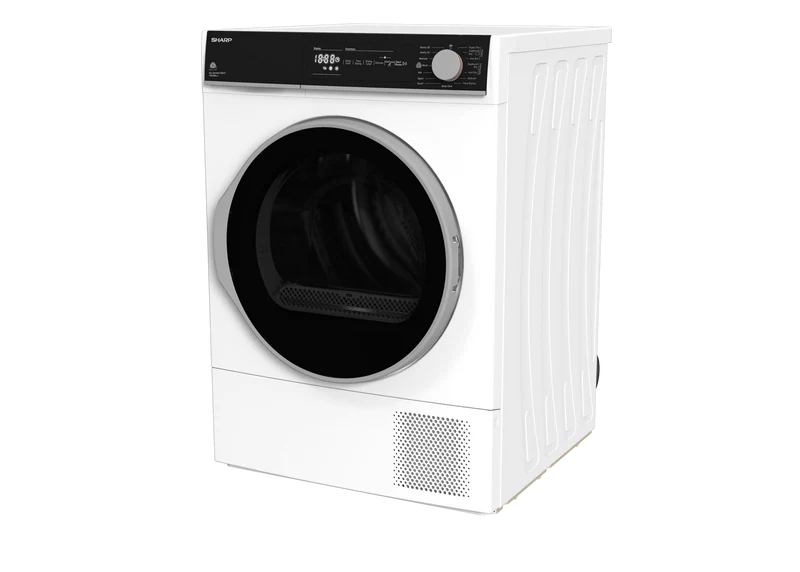 SHARP KD-NHH0S7GW21-EN Freestanding Tumble Dryer 10 kg A++ with Heat Pump Technology