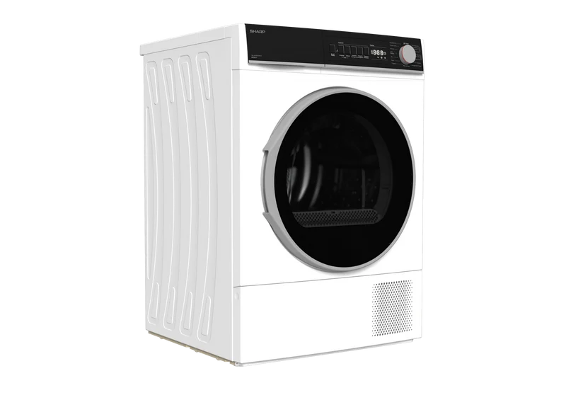 SHARP KD-NHB9S7GW2-IT Freestanding Tumble Dryer 9 kg A++ with Heat Pump Technology