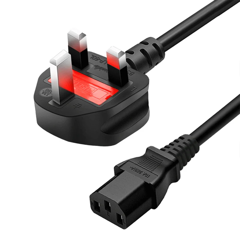 Computer Power Cable with Fuse