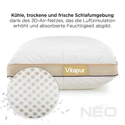 2 x Hybrid Kinderkopfkissen NEO Junior – 40 x 60 cm