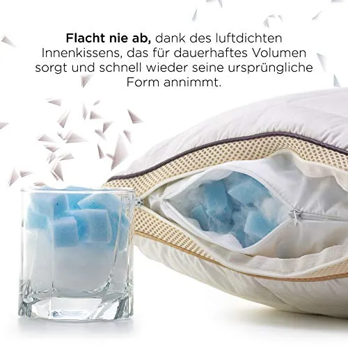 2 x Hybrid Kinderkopfkissen NEO Junior – 40 x 60 cm