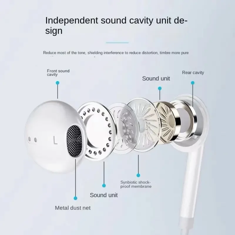 Earphone Headset Wired