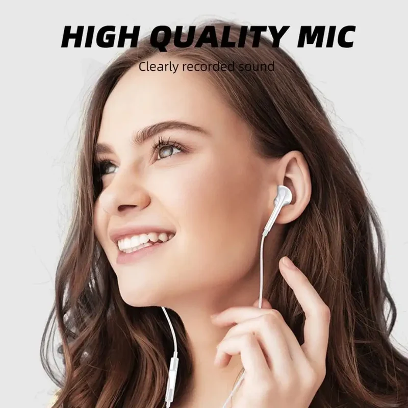 Earphone Headset Wired