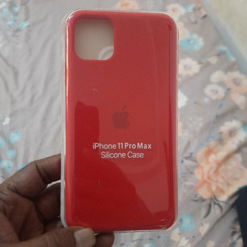iPhone 11 Pro Max Back Silicone Cover