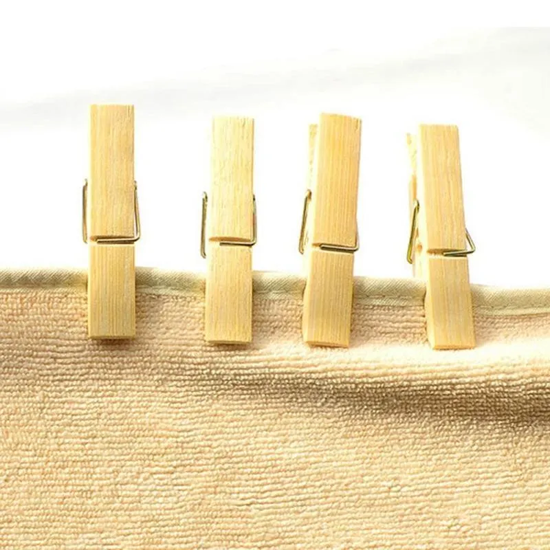 Natural Wooden Cloth Clip 20 PCS