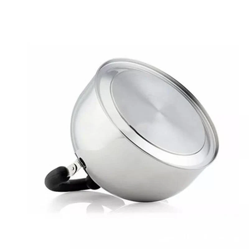3L Stainless Steel Whistling Kettle with Heat-Resistant Handle