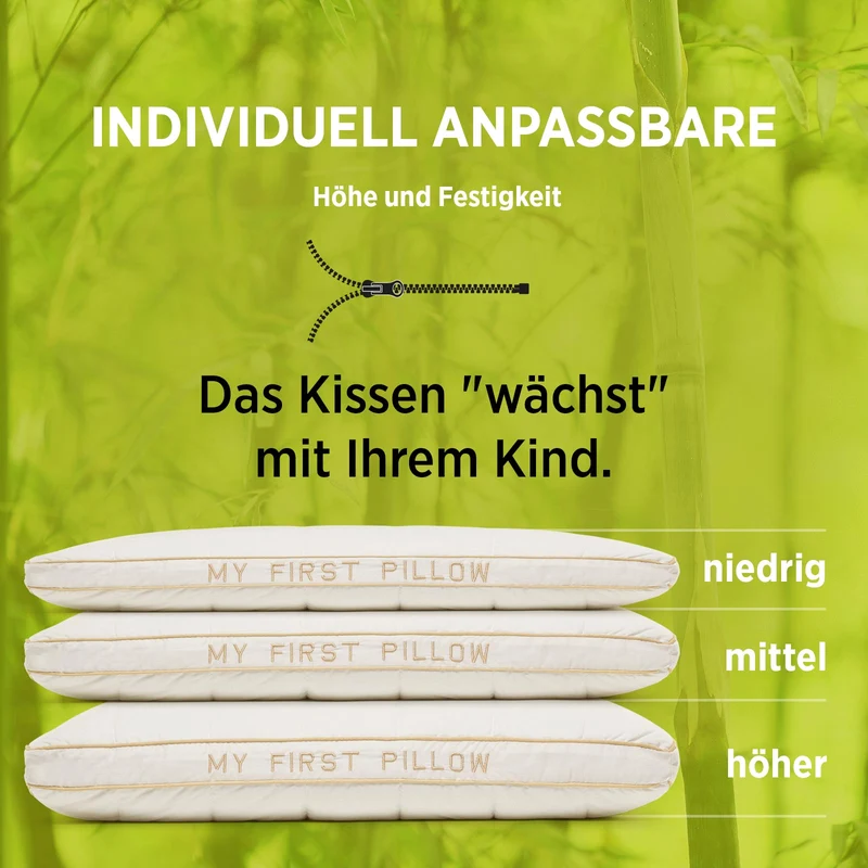 2 x Vitapur Kinder Kopfkissen My First Pillow – 40 x 60 cm