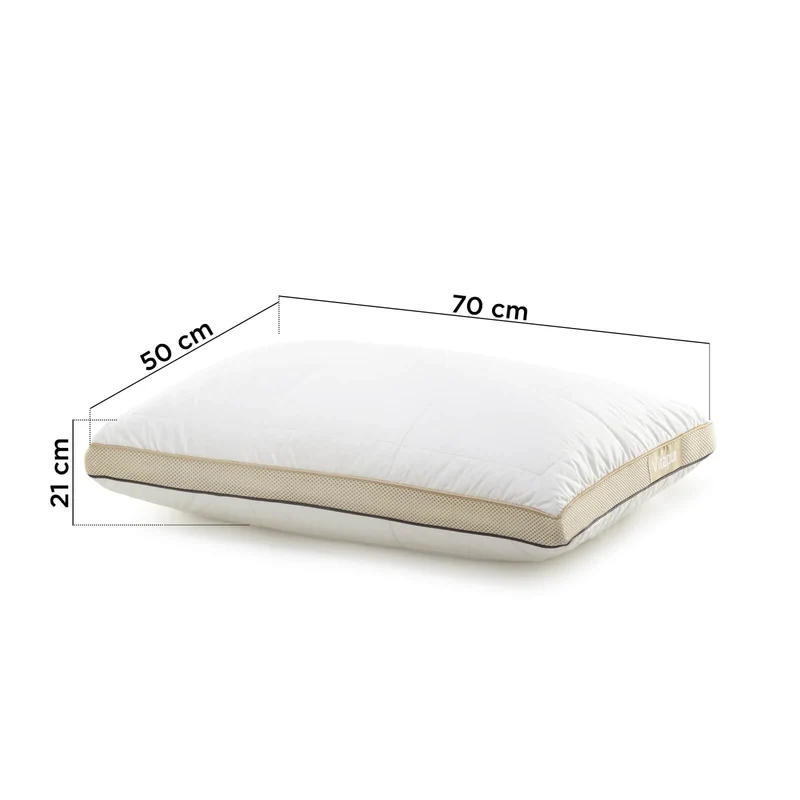 2 x Hybrid Kopfkissen NEO Bamboo Memory – 50 x 70 cm