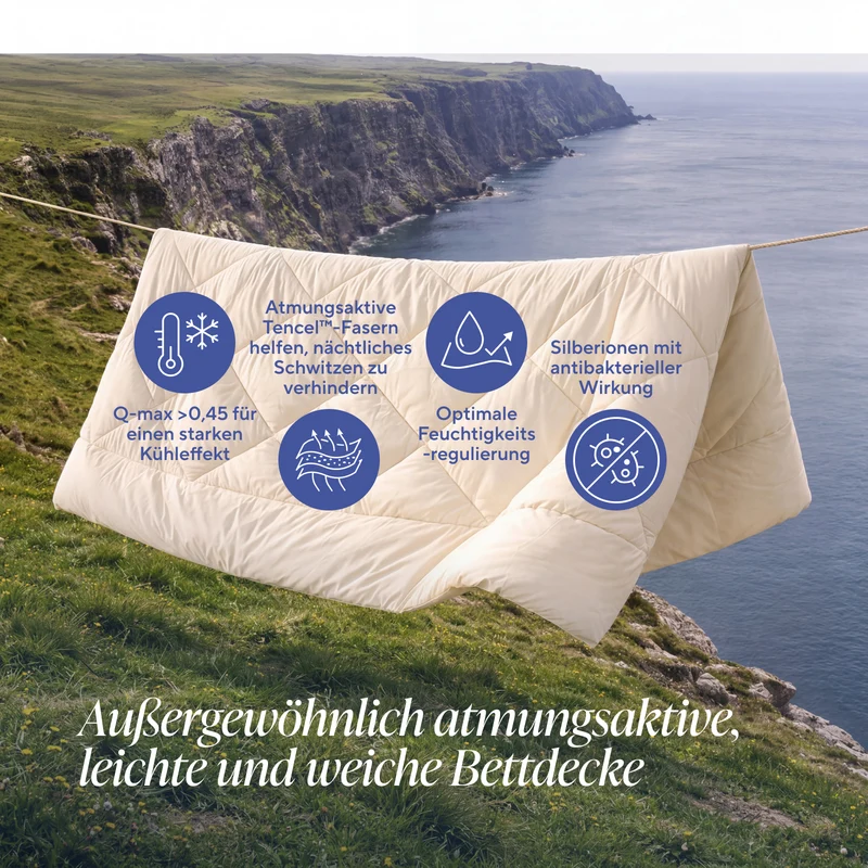 Vitapur Kühldecke Cooling Fresh – Temperaturregulierung, Anti-Schwitzen