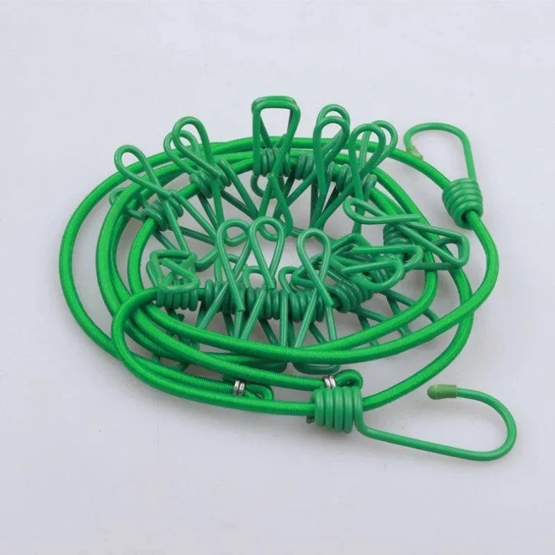 Portable Windproof Outdoor Travel Clothesline Rope