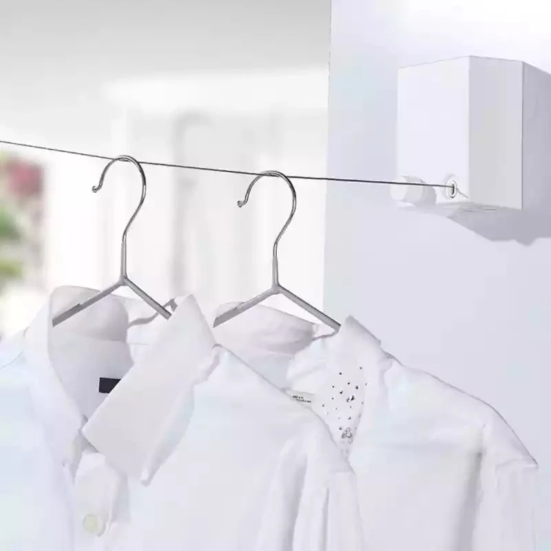 Retractable Indoor Stainless Steel Clothesline