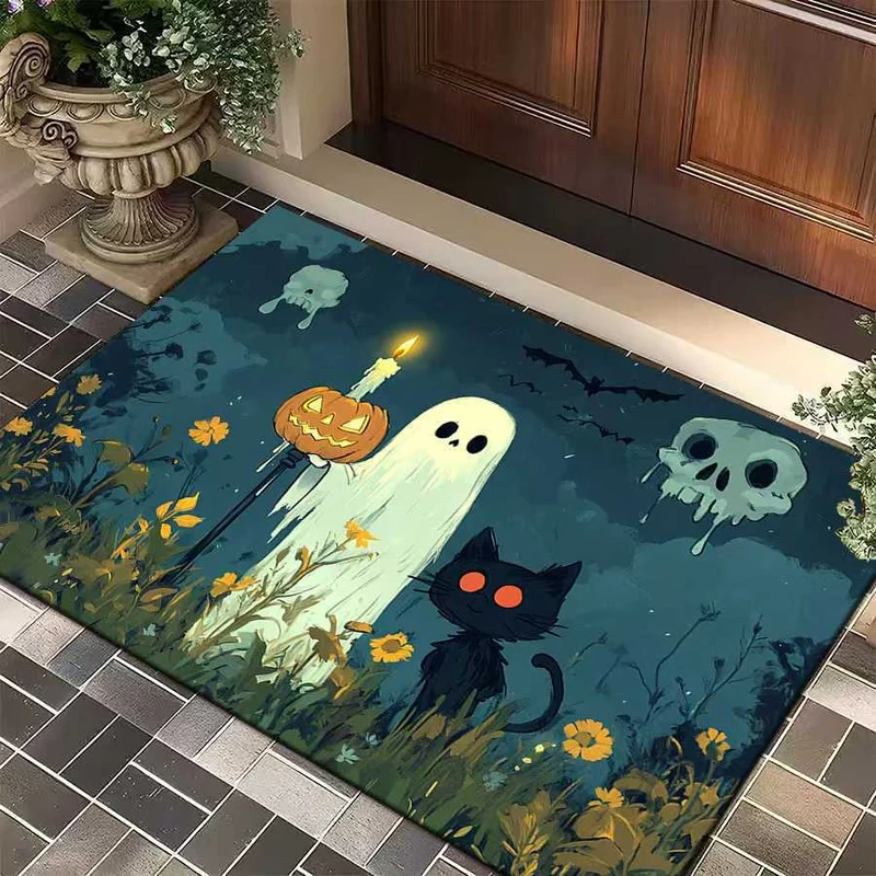 Halloween-Themed Dekorative Fußmatte Brehn