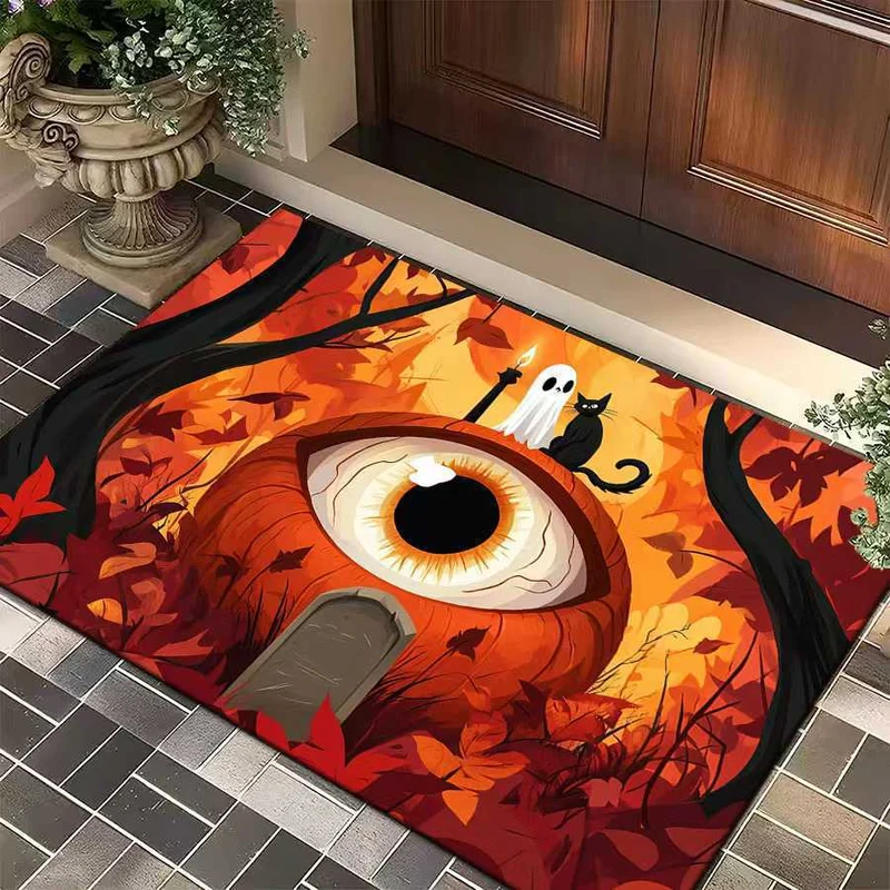 Halloween-Themed Dekorative Fußmatte Brehn