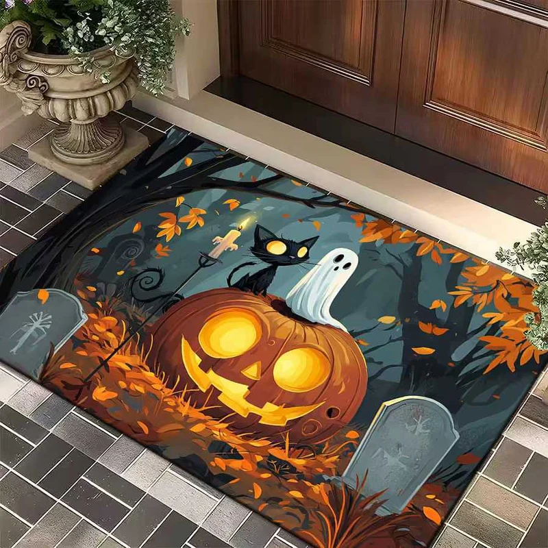 Halloween-Themed Dekorative Fußmatte Brehn