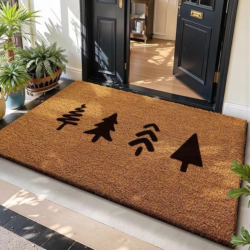 Natürlich Kokos Willkommen Matte Brehn