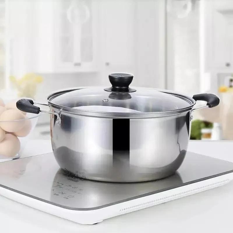 Stainless Steel Cooking Pot Induction Base
