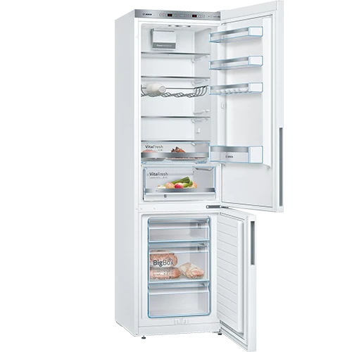 Bosch KGE39AWCA Kühl-Gefrierkombination 339L Weiß LowFrost
