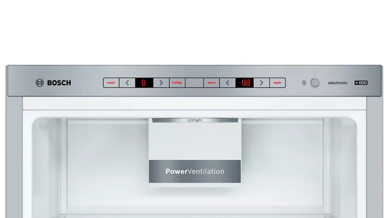 Bosch KGE39AICA Kühl-Gefrierkombination 339L Edelstahl LowFrost EEK C Serie 6