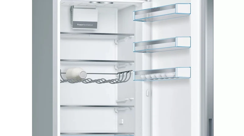 Bosch KGE39AICA Kühl-Gefrierkombination 339L Edelstahl LowFrost EEK C Serie 6