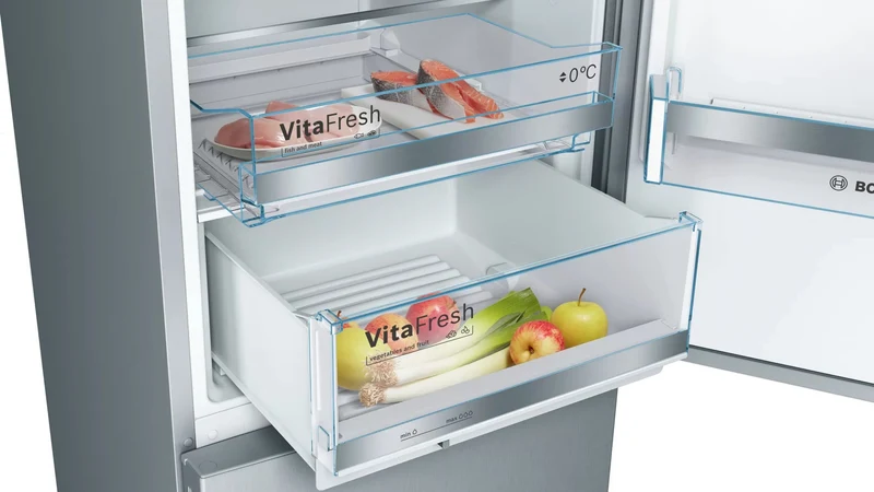 Bosch KGE398IBP Kühl-Gefrierkombination 339L Edelstahl LowFrost EEK B