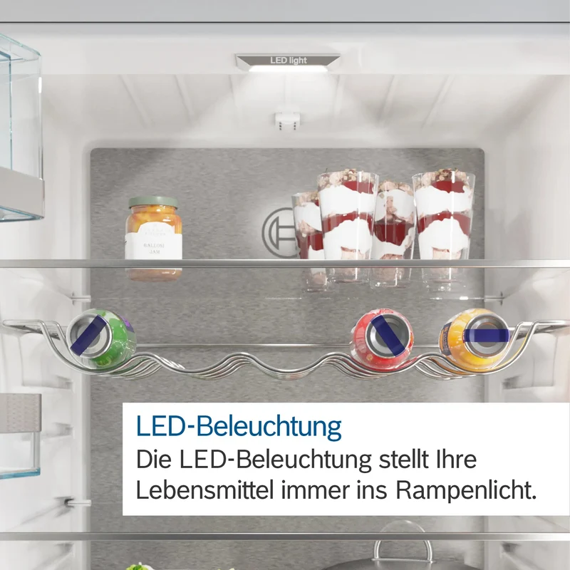 Bosch KGE398IBP Kühl-Gefrierkombination 339L Edelstahl LowFrost EEK B