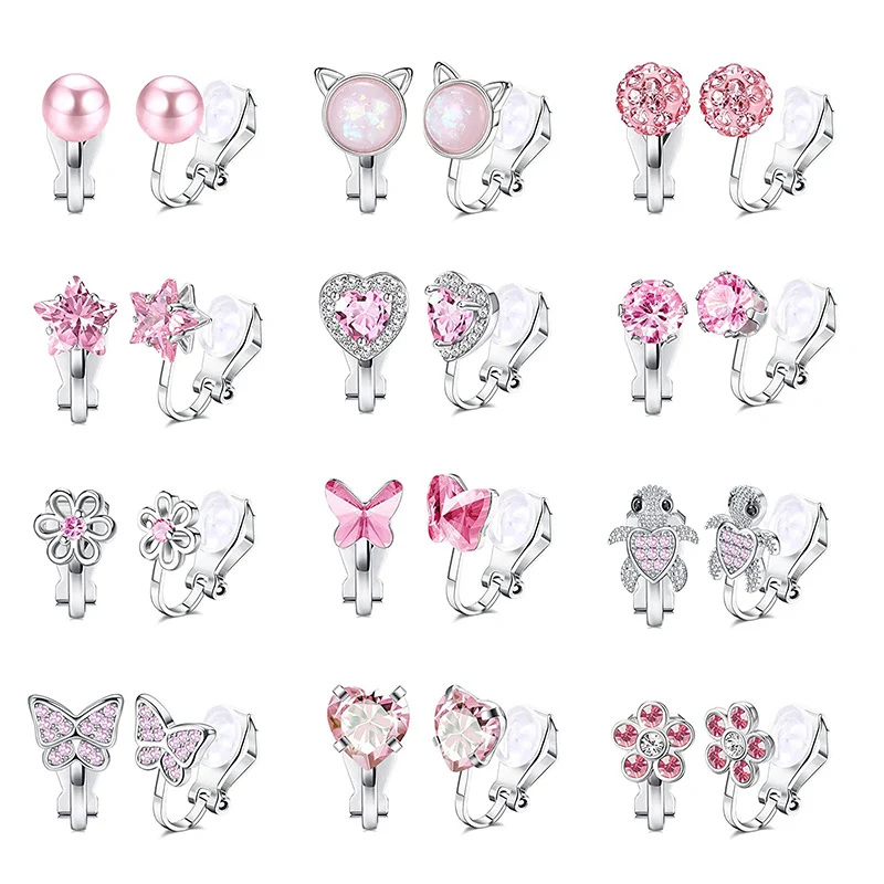Charmante Clip-On Ohrringe Set Brehn