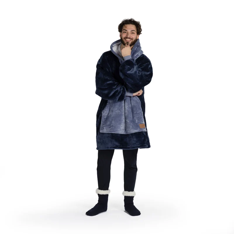 Kapuzendecke Svilanit + Geschenk: Socken