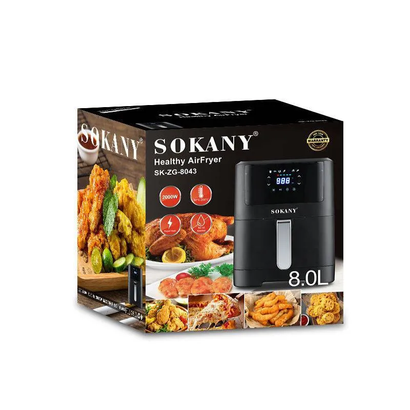 Sokany Smart Electric Air Fryer 8L