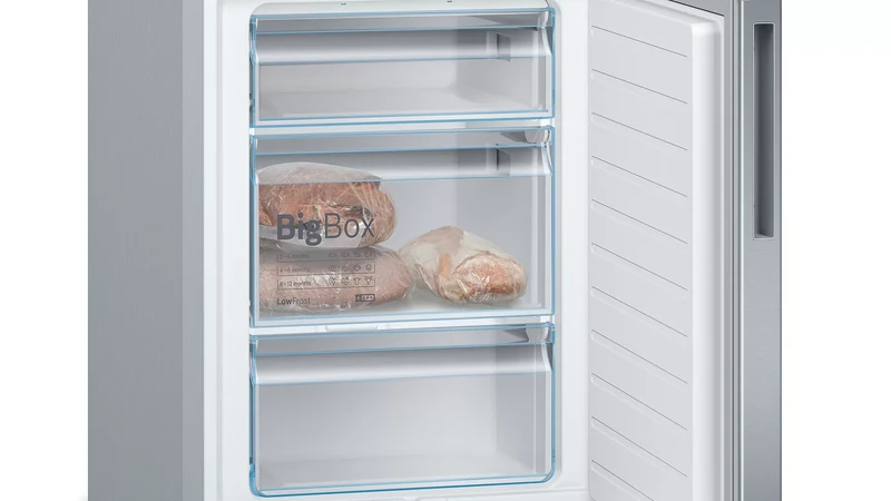 Bosch KGE36ALCA Kühl-Gefrierkombination 308L Edelstahl-Optik LowFrost EEK C