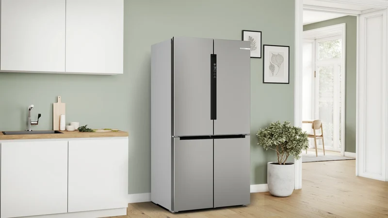 Bosch KFN96VPEA Kühl-Gefrierkombination Side-by-Side 605L Edelstahl NoFrost EEK E