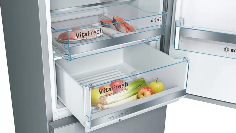 Bosch MKK69GSIBP Kühl-Gefrierkombination 363L Edelstahl LowFrost EEK C