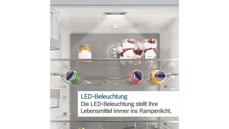 Bosch MKK69GSIBP Kühl-Gefrierkombination 363L Edelstahl LowFrost EEK C