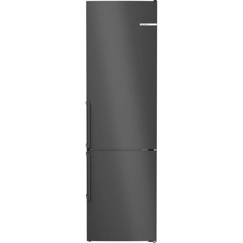 Bosch MKK69GNXAN Kühl-Gefrierkombination 363L Edelstahl Schwarz NoFrost EEK A