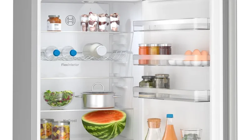 Bosch MKK69GNLAA Kühl-Gefrierkombination 363L Edelstahl-Optik NoFrost EEK A