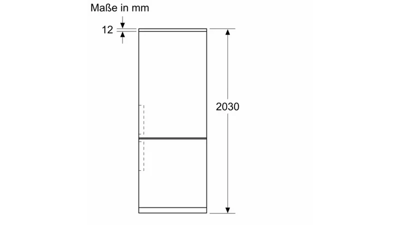 Bosch MKK69GNLAA Kühl-Gefrierkombination 363L Edelstahl-Optik NoFrost EEK A