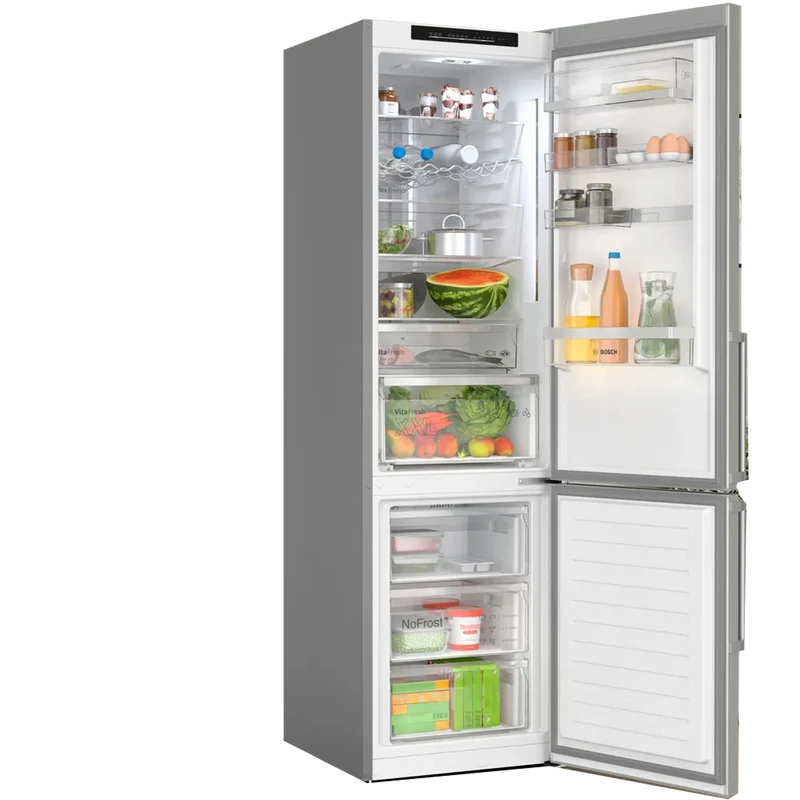 Bosch MKK69GNIAA Kühl-Gefrierkombination 363L Edelstahl-Optik NoFrost EEK A