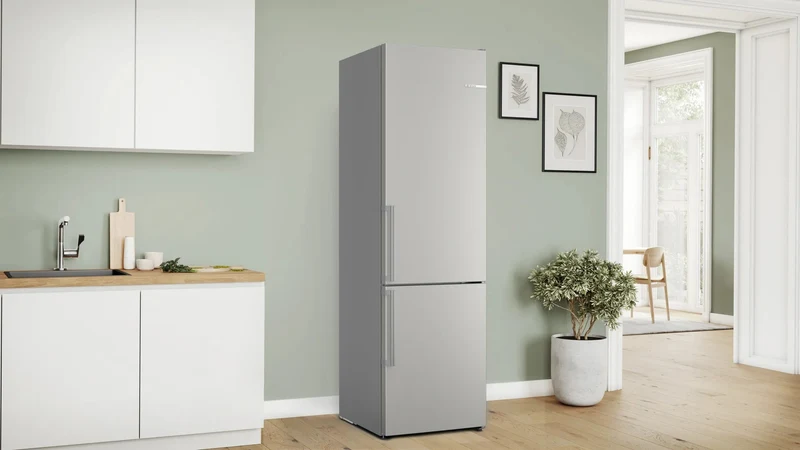 Bosch MKK69GNIAA Kühl-Gefrierkombination 363L Edelstahl-Optik NoFrost EEK A