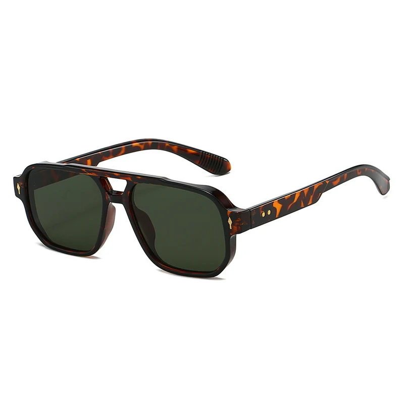 Oversized geometrische Sonnenbrille mit verbesserter UV-Schutz Brehn