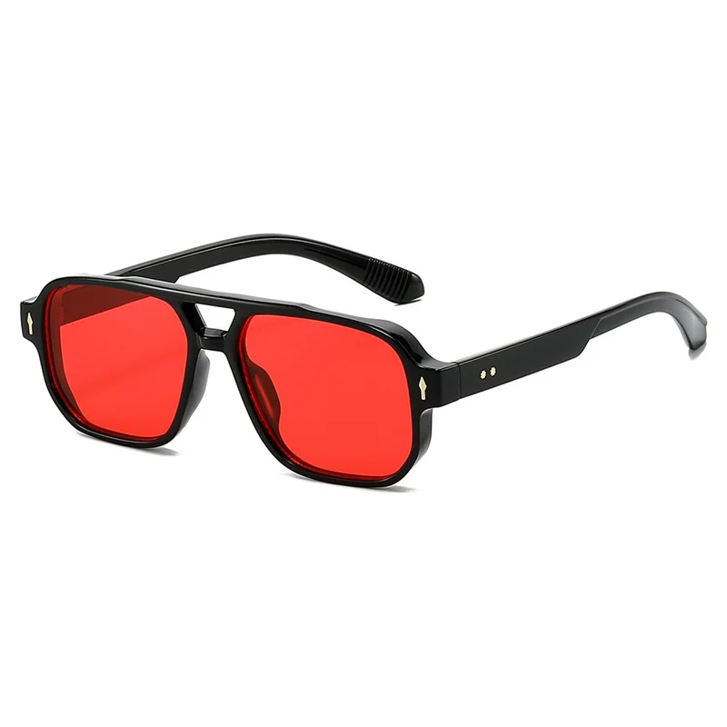 Oversized geometrische Sonnenbrille mit verbesserter UV-Schutz Brehn