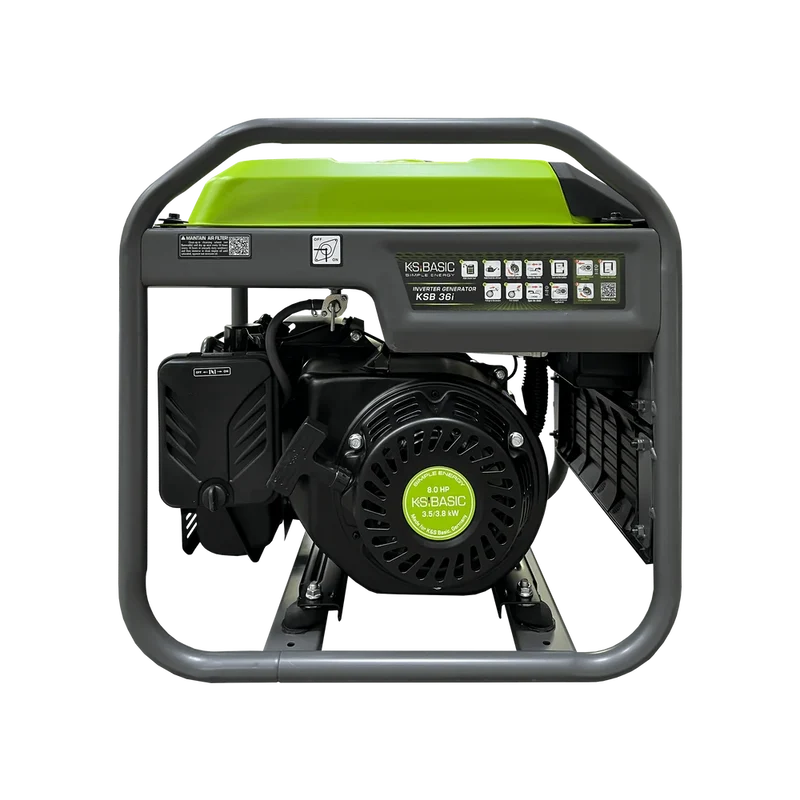 Neuheit: "Könner & Söhnen" Inverter-Generator KSB 36i 3.5kW Pnenn - Benzinmotor - 230V