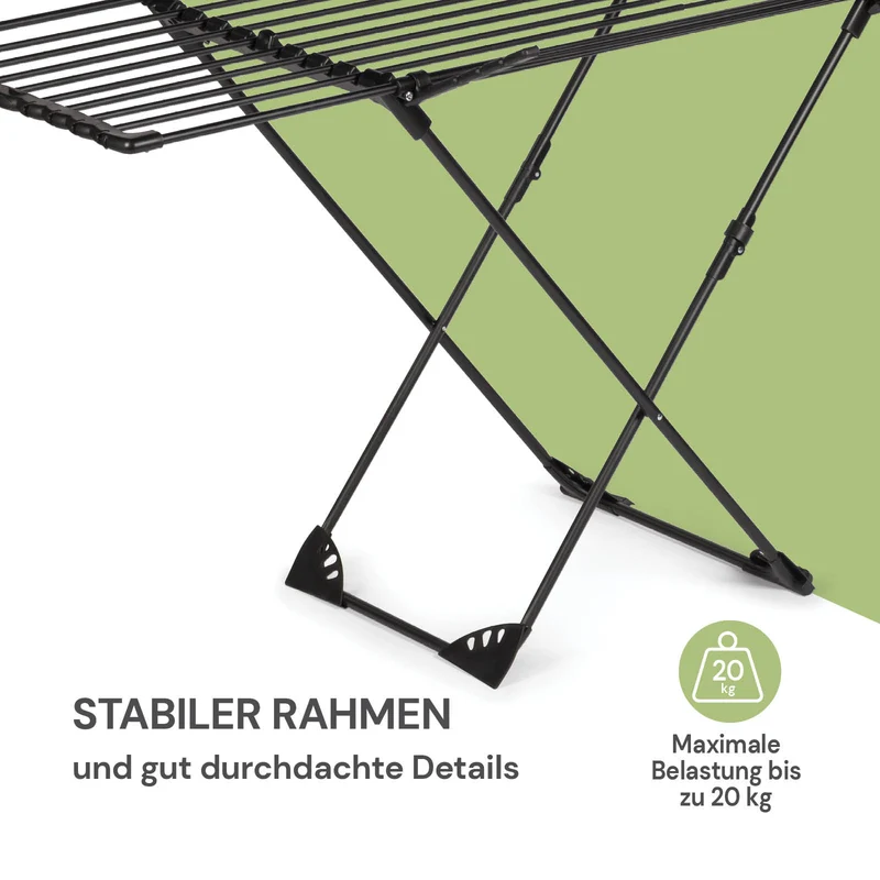 Erweiterbare Wäscheständer Vitapur DryMax Wing