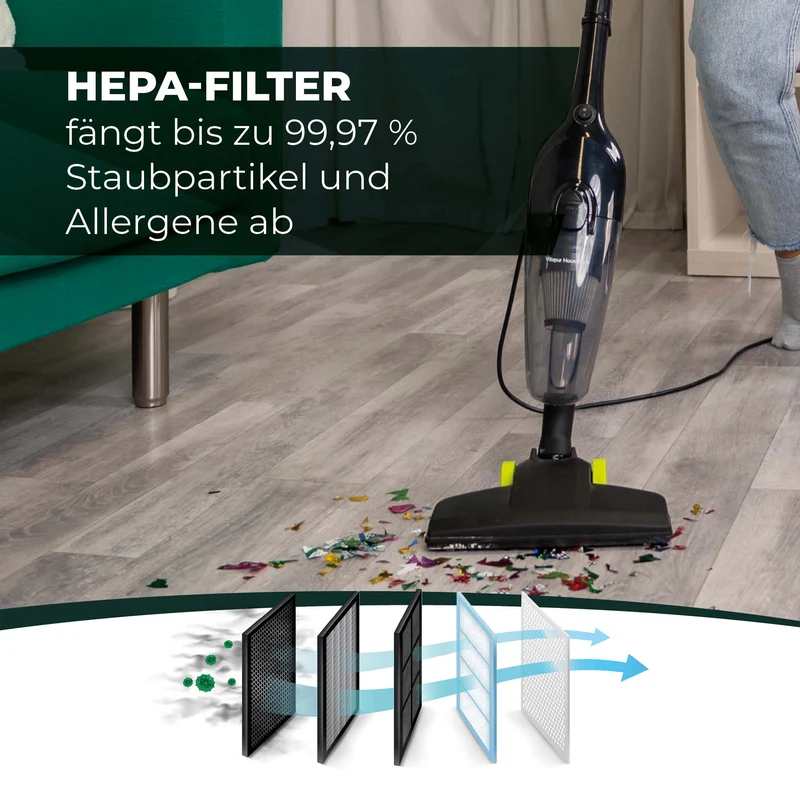 Staubsauger Vitapur StormVacuum 2 in 1 - 600 W