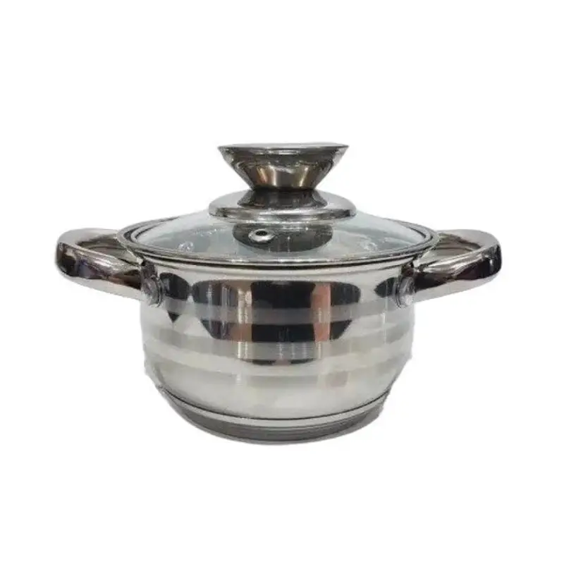 Stainless Steel Casserole with Steel Handle 16 CM